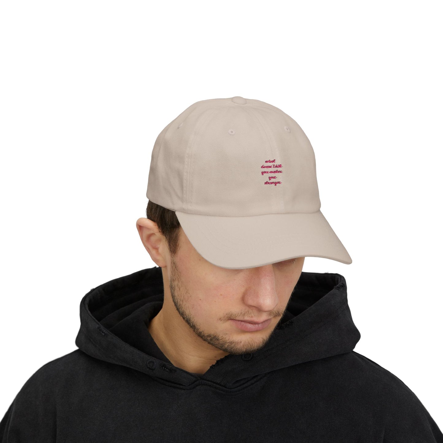 Stronger Soundwaves Classic dad cap Printify