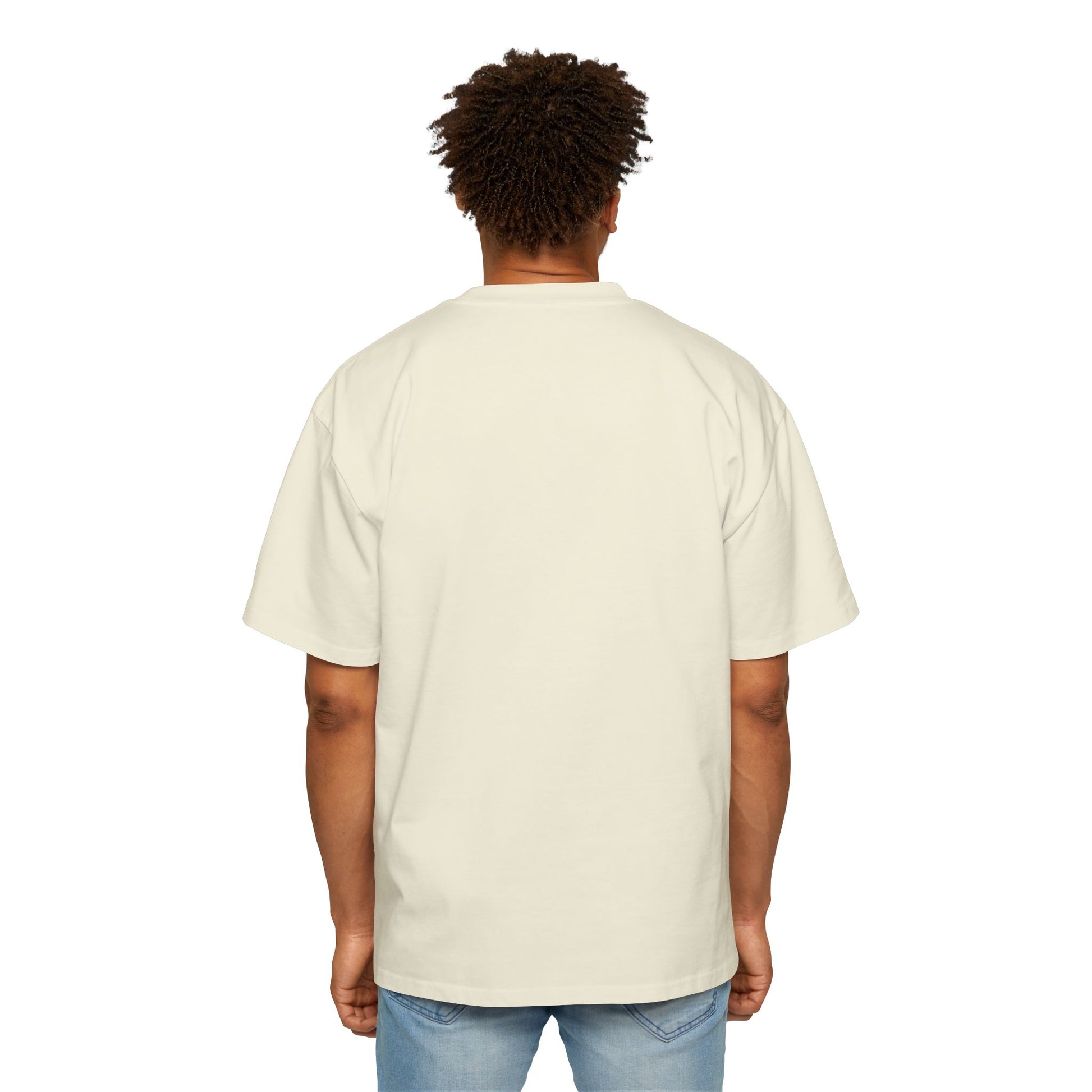 Starburst Seventeen Men's Heavy Oversized Tee - snazzymerch