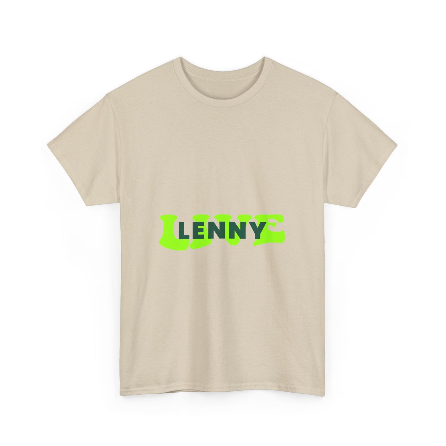 Live Lenny Pop Unisex Heavy cotton tee Printify
