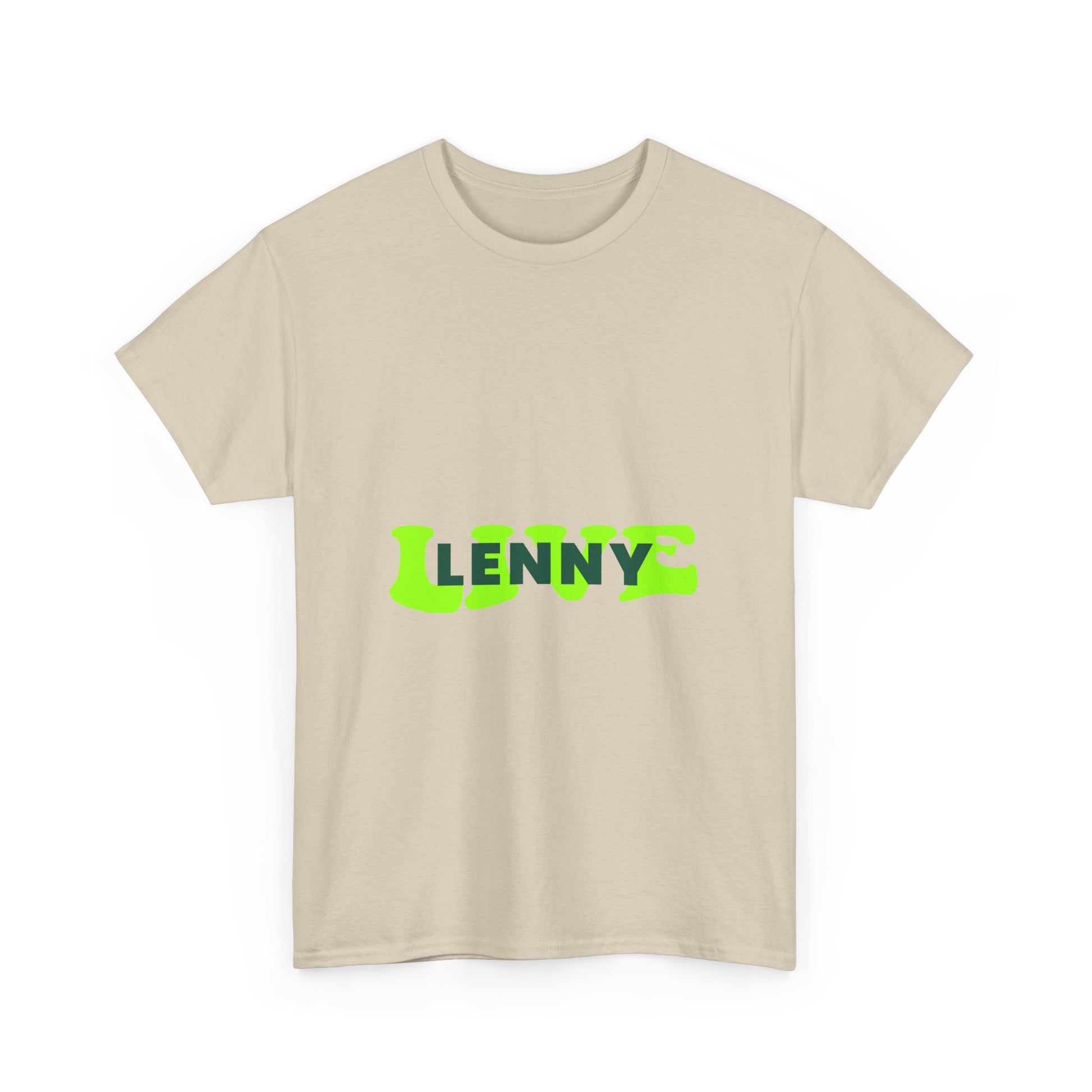Live Lenny Pop Unisex Heavy cotton tee Printify