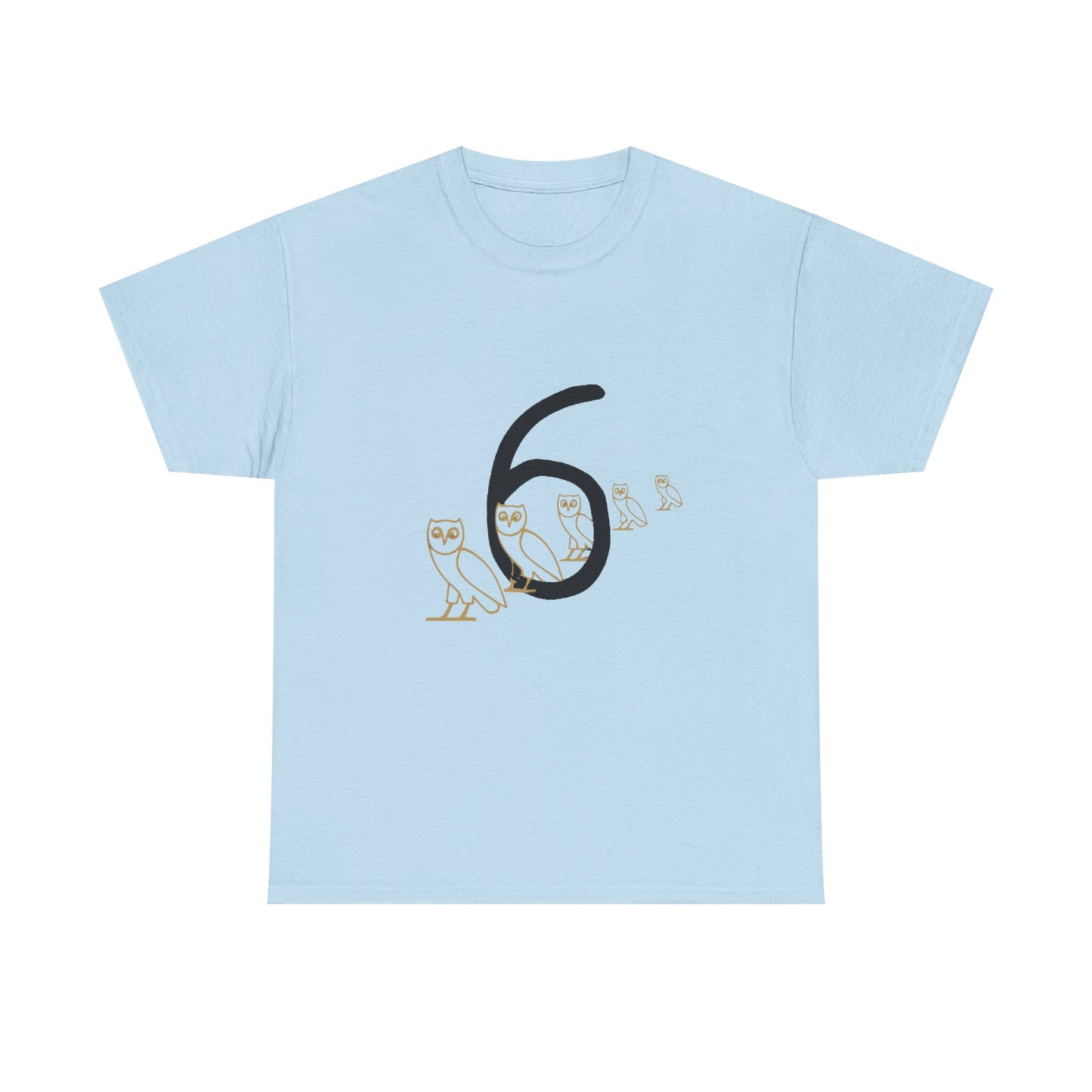 OVO Owl Evolution Heavy Cotton Tee Printify
