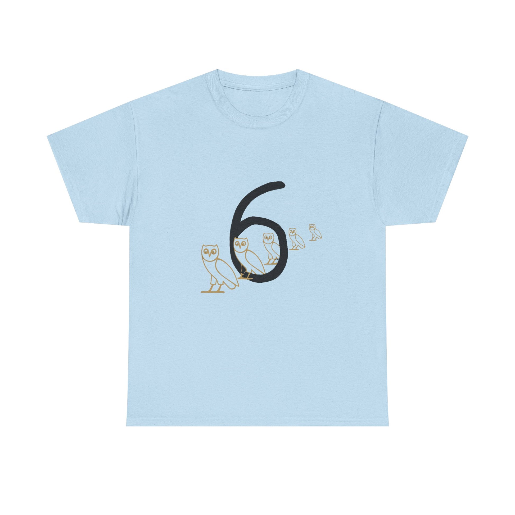 OVO Owl Evolution Heavy Cotton Tee Printify