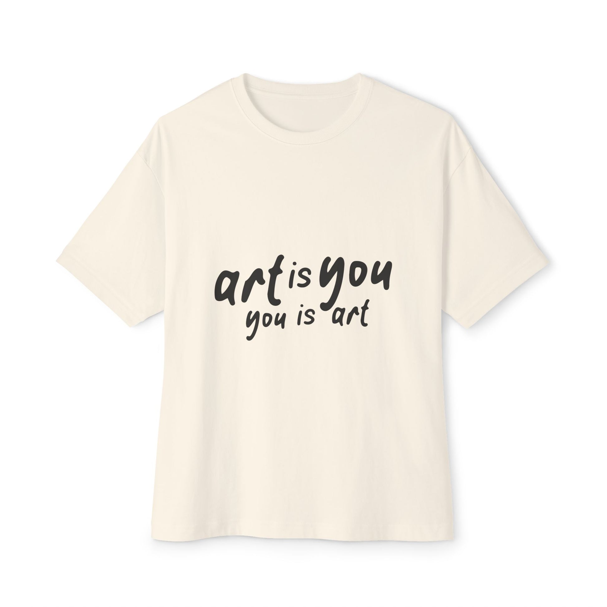 Red Scribble Heart Unisex Oversized Boxy Tee - snazzymerch