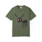 Demon Sketch Dyed Tshirt Printify