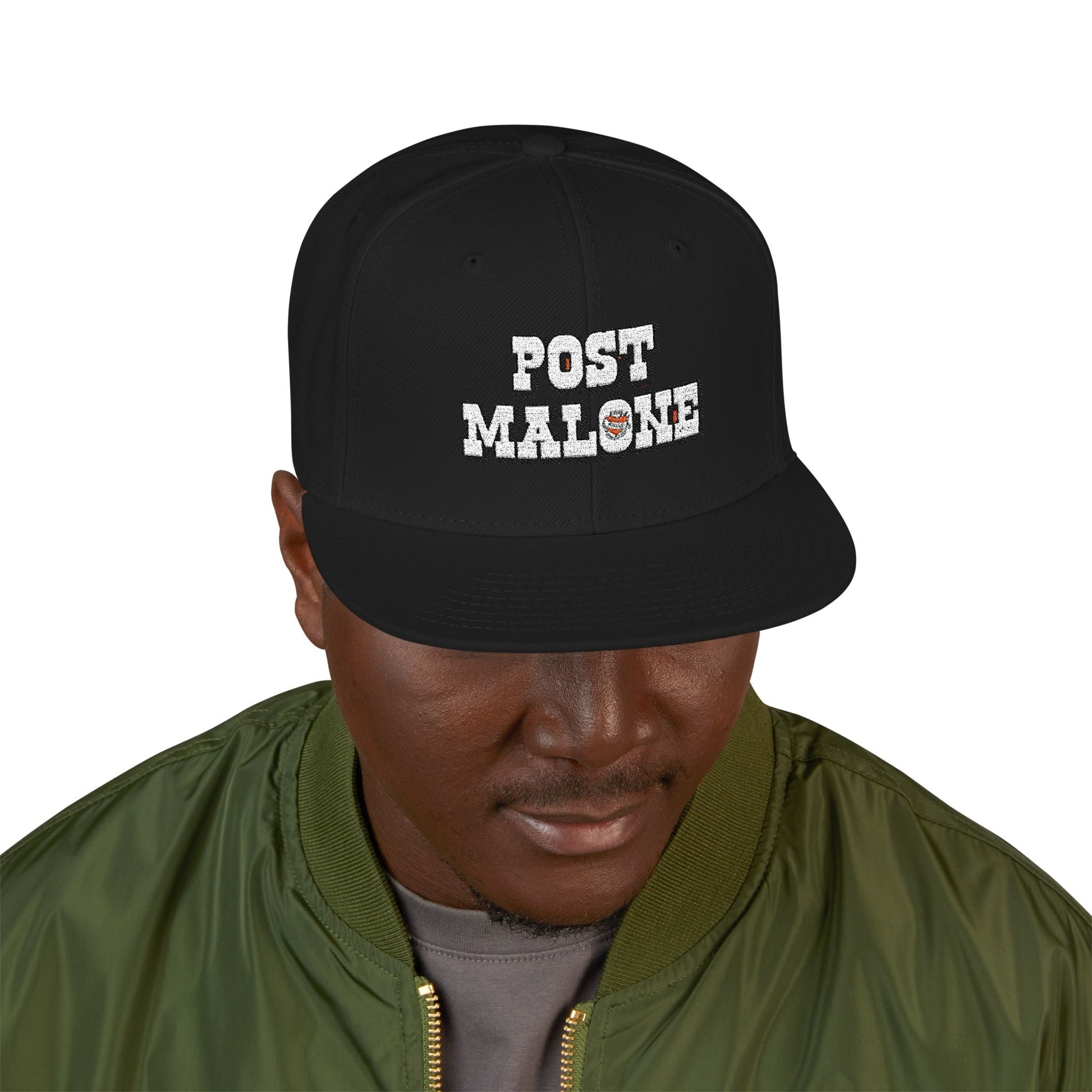 Snapback (Embroidery) – Post Melone Bold Design Printify