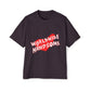 Worldwide Handsome Heart Men's Heavy Oversized Tee - snazzymerch