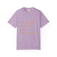 Know Myself Lyric Script Dyed Tshirt Printify