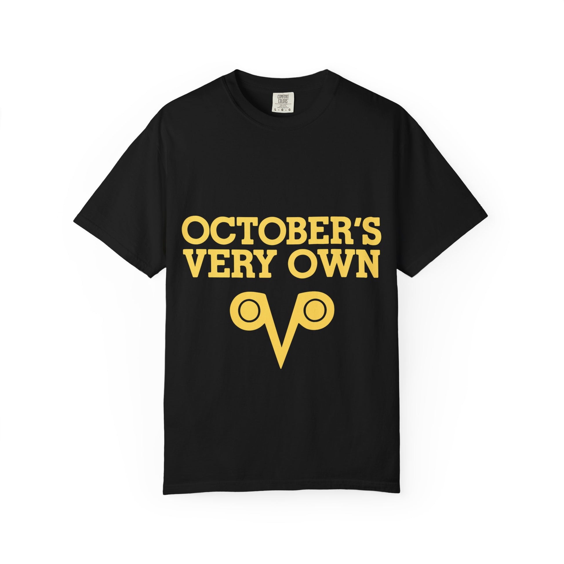 October’s Very Own Bold Logo Dyed Tshirt Printify