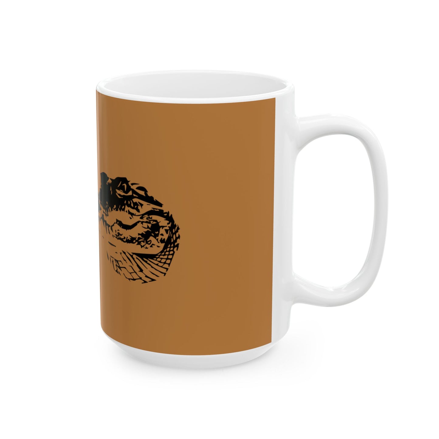 Text Graphic Ceramic Mug, (11oz, 15oz) - snazzymerch