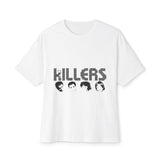 Diamond Dot Retro Unisex Oversized Boxy Tee - snazzymerch