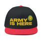 Smiley Army Vibe Flat Bill Cap (Embroidery) - snazzymerch