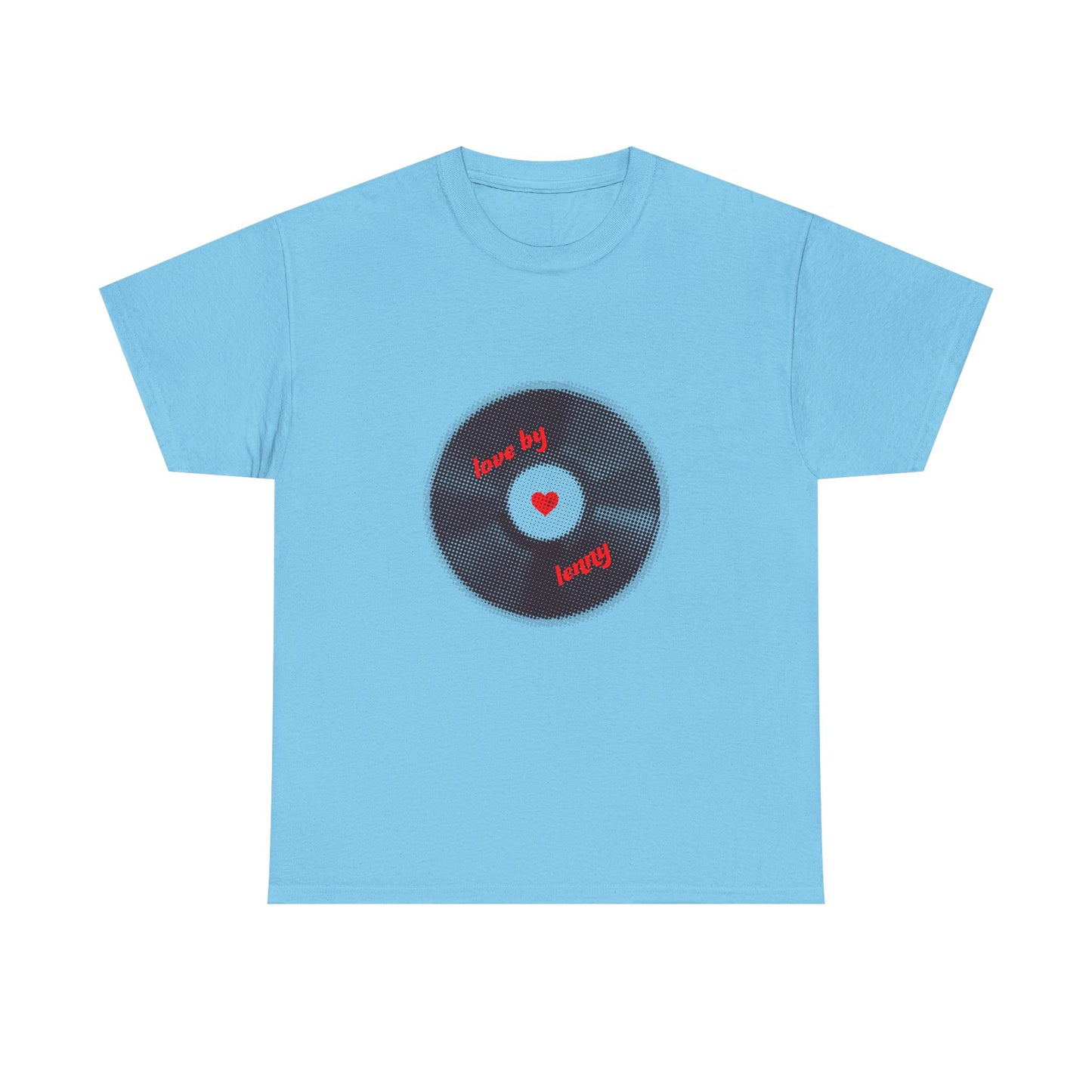Vinyl Love Spin Unisex Heavy cotton tee Printify