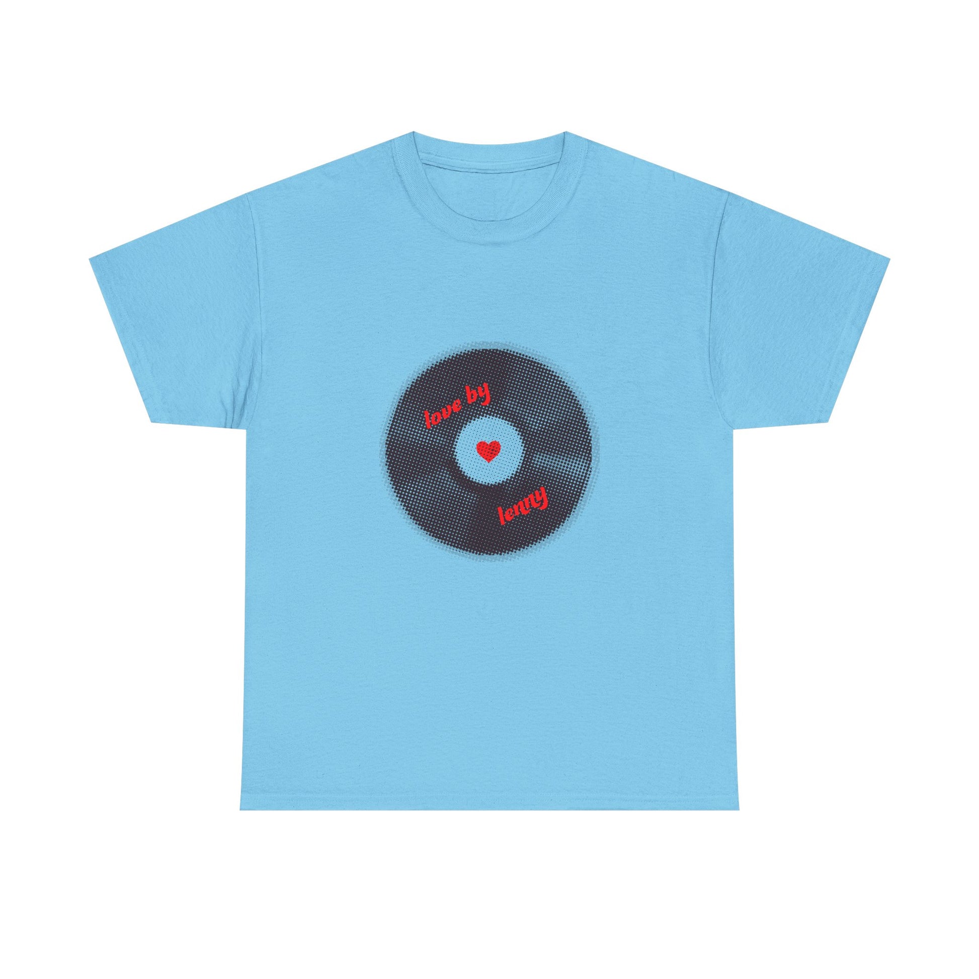 Vinyl Love Spin Unisex Heavy cotton tee Printify