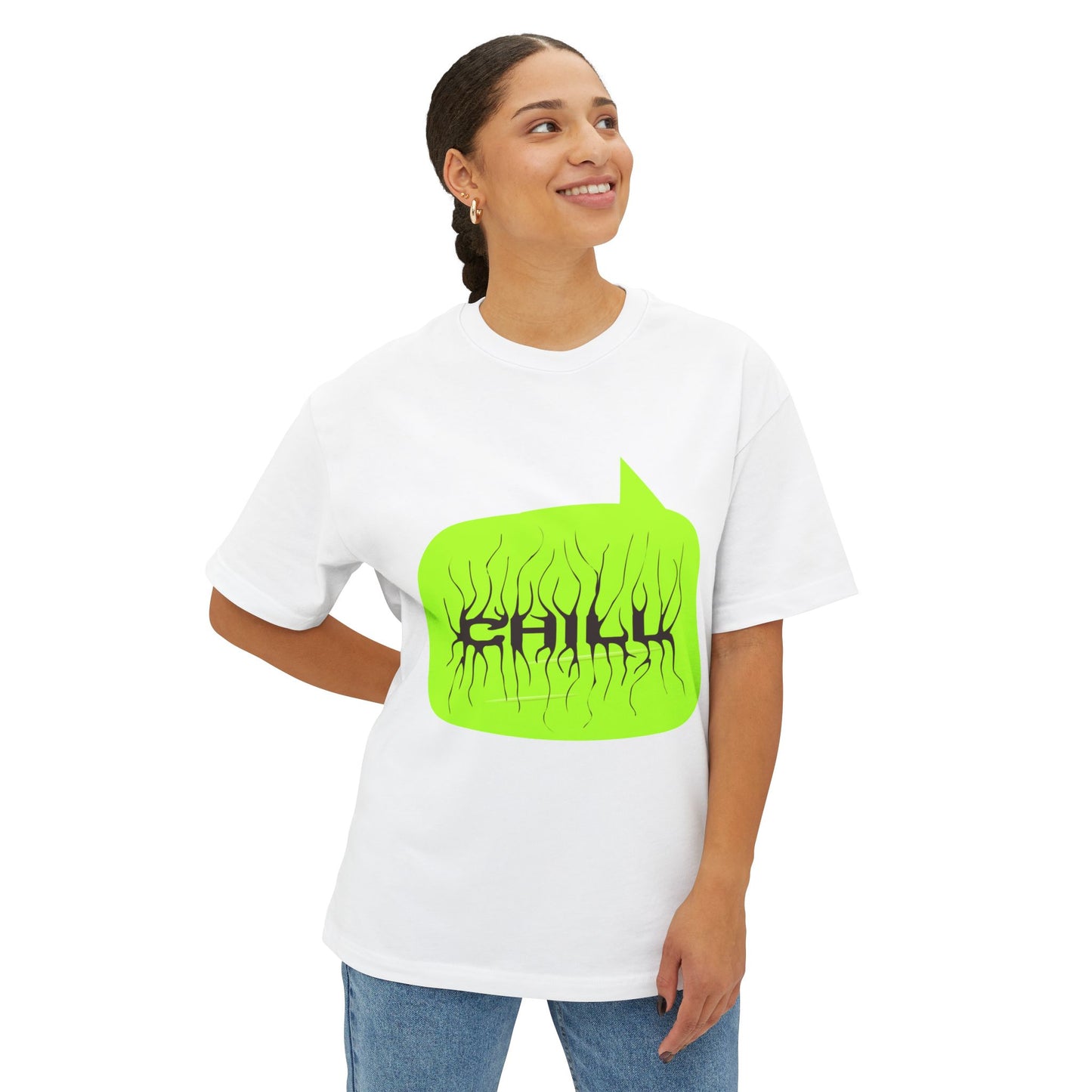Chill Vibe Roots Unisex Oversized Boxy tee Printify