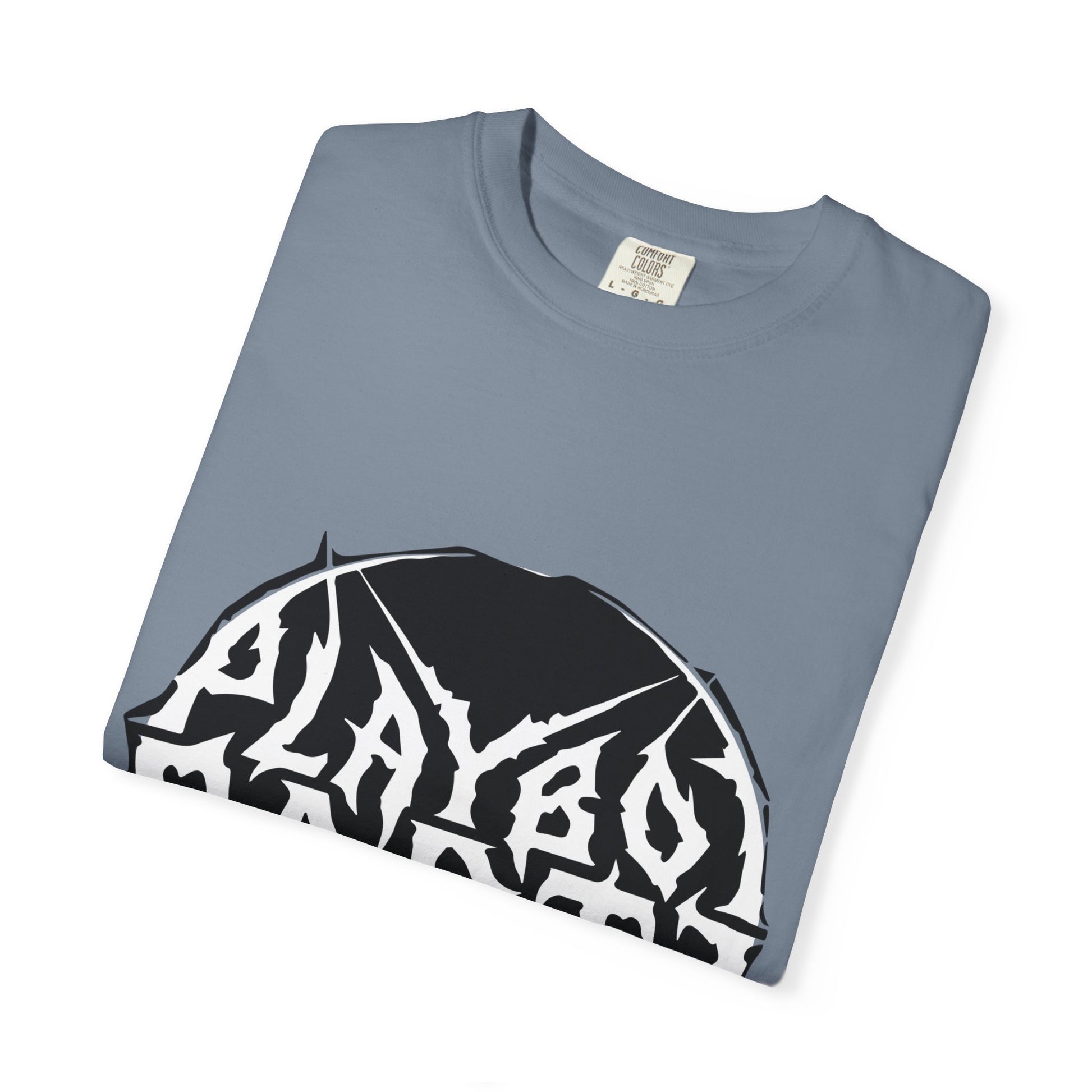 Gothic Circle White Logo - snazzymerch