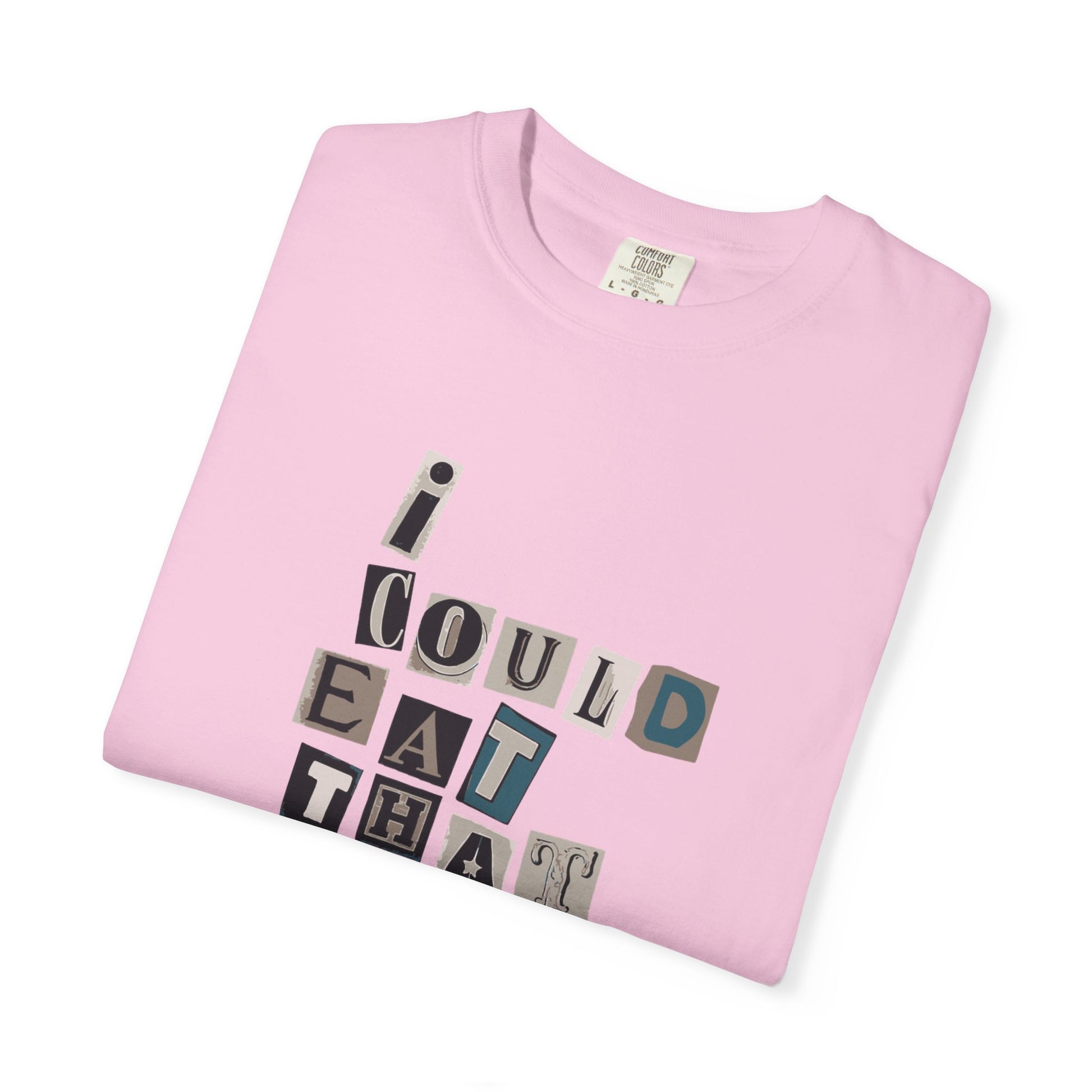 Billie Eilish Inspired Dyed T-shirt – Mixed Message Collage Edition Printify