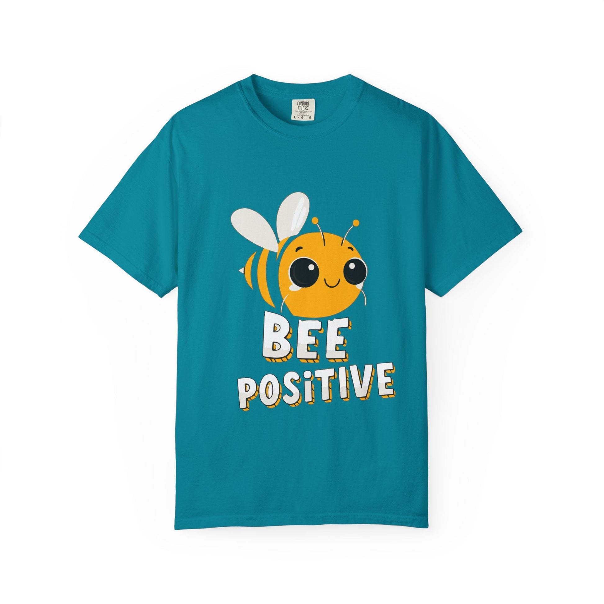 Dyed T-shirt – Snazzy Bee positive Edition Printify