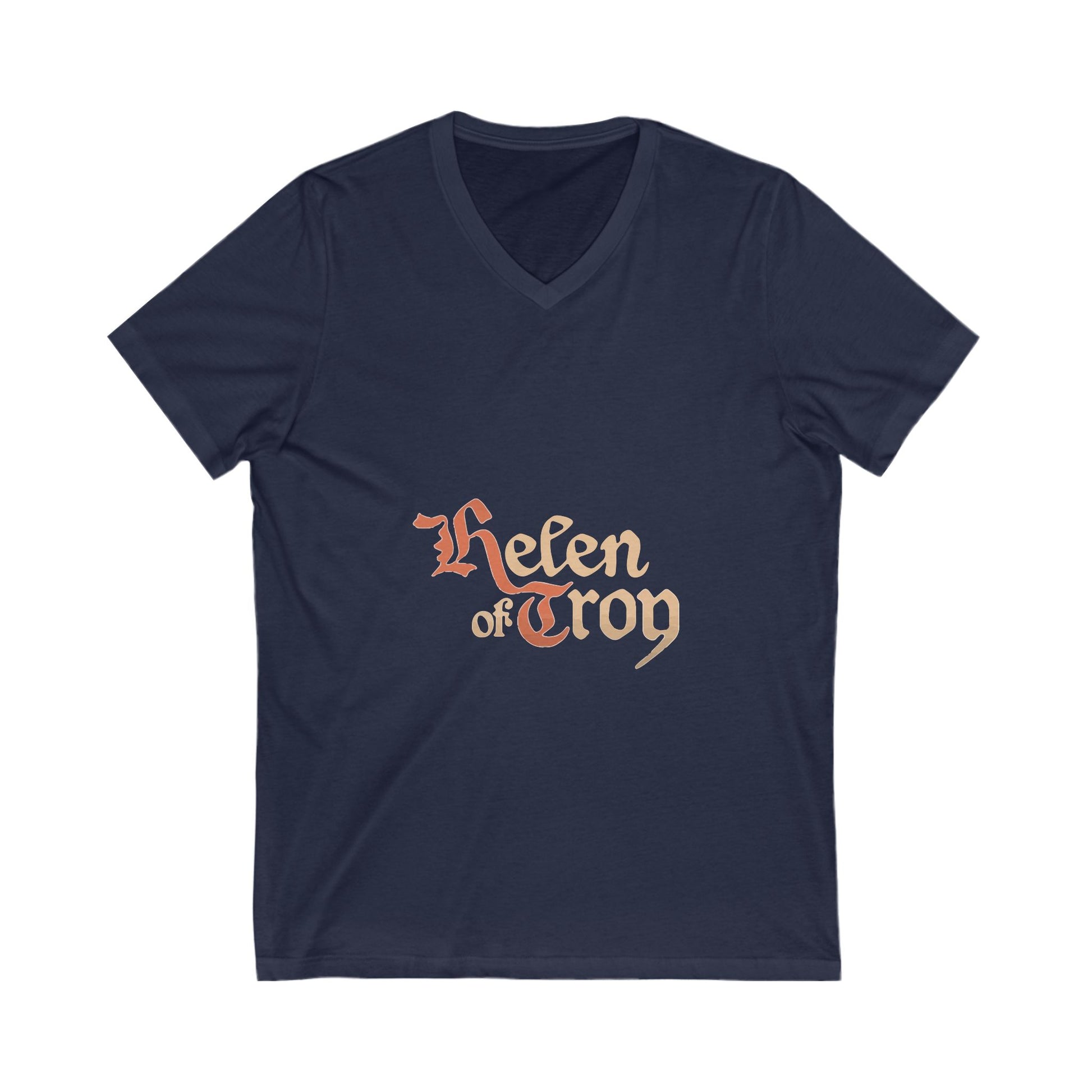 Trojan Spirit Unisex Jersey Short Sleeve V-Neck Tee - snazzymerch