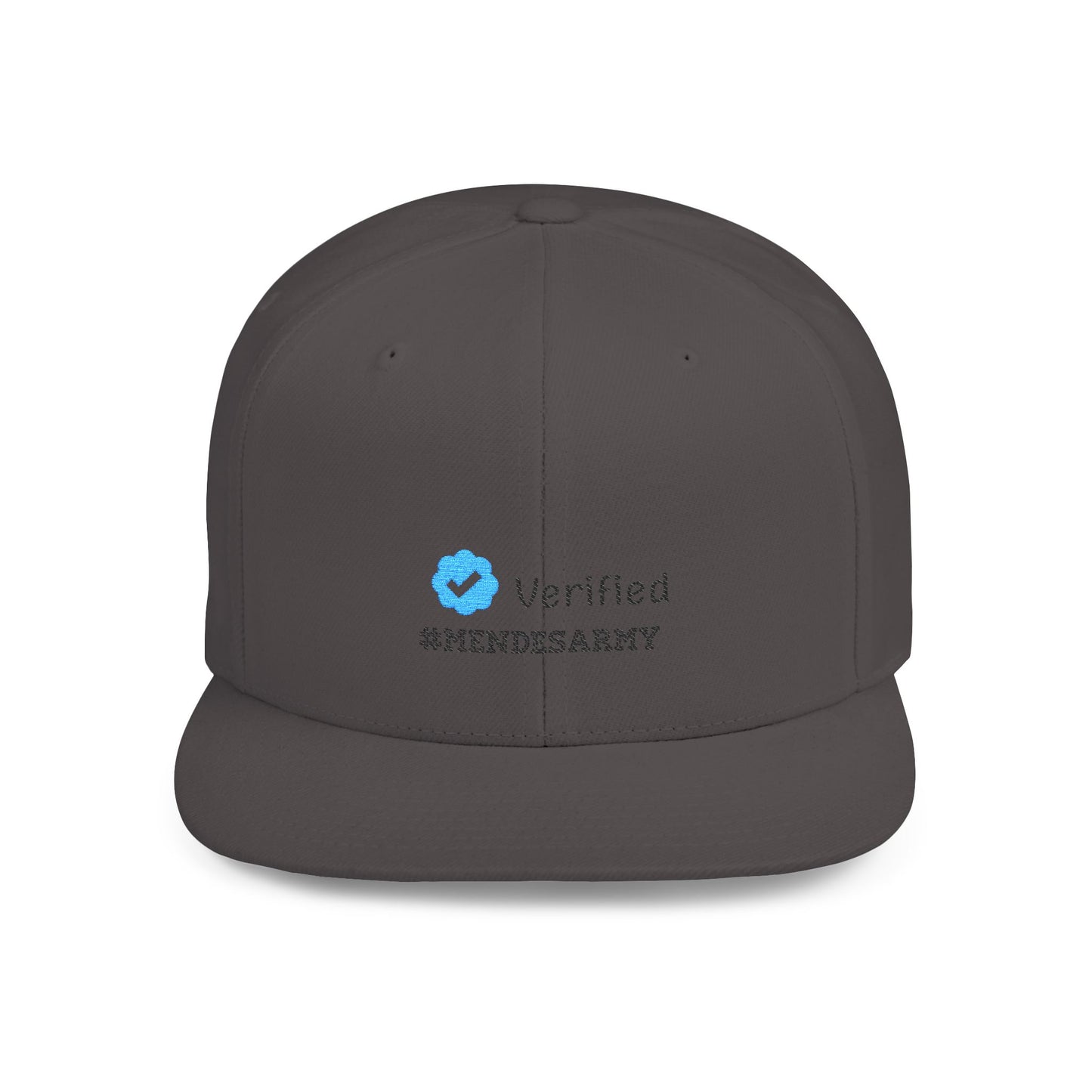 Verified Soul Flat Bill Snapback Cap Printify