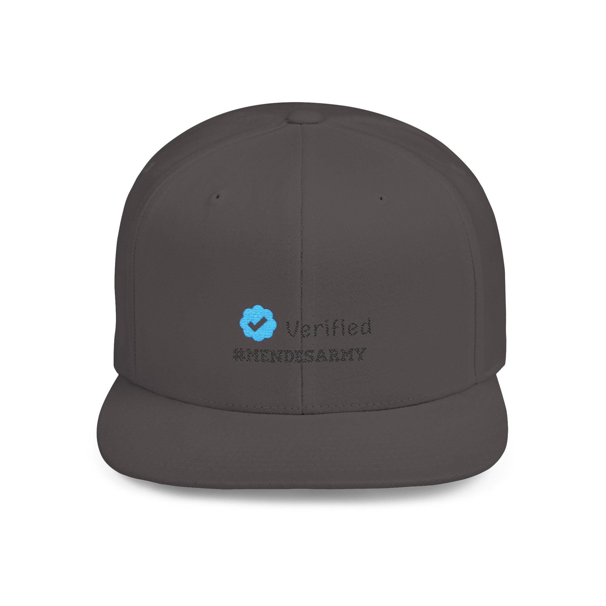Verified Soul Flat Bill Snapback Cap Printify