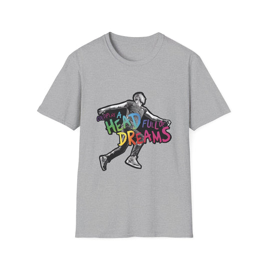 Unisex Softstyle T-Shirt Inspired by Coldplay A Head Full of Dreams Chris Printify