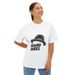 Top Hat Vibe Graphic Unisex Oversized Boxy Tee Printify