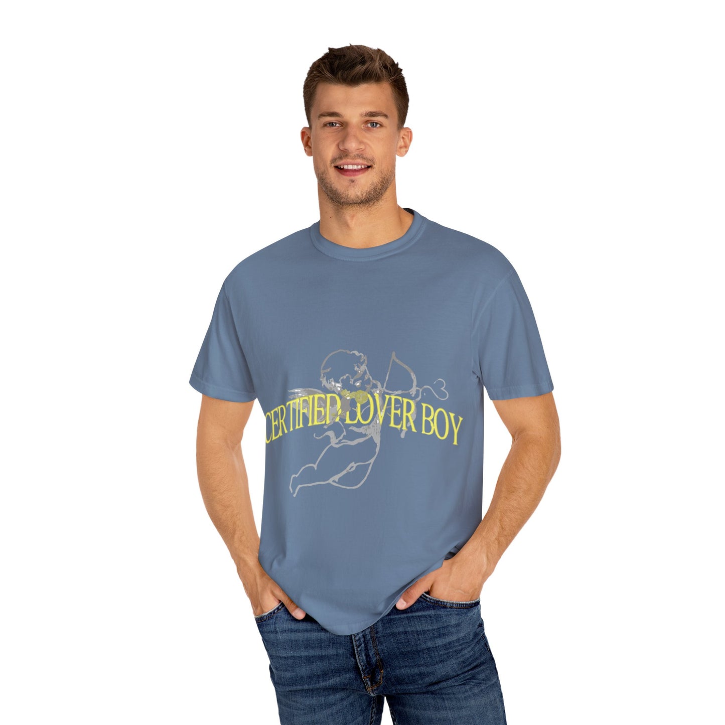Cupid Lover Boy Dyed Tshirt Printify
