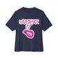 Whisper Lips Unisex Oversized Boxy Tee - snazzymerch