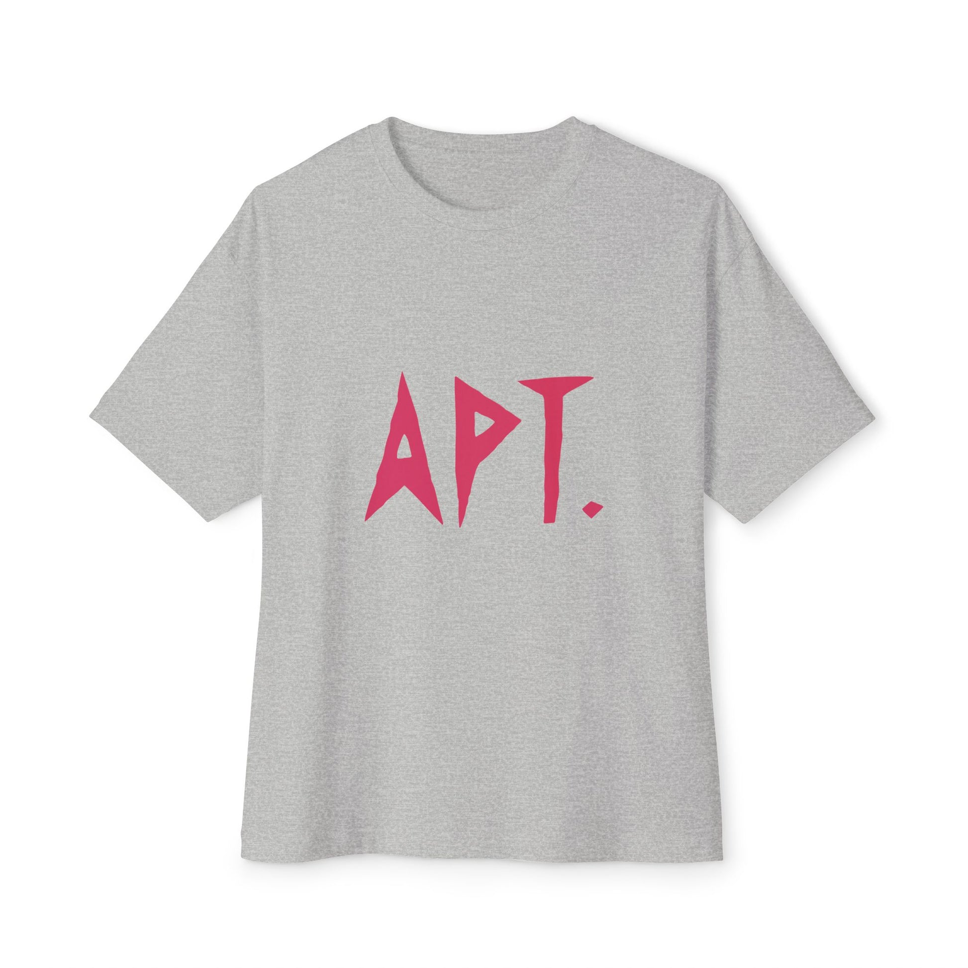 APT Street Bold Unisex Oversized Boxy Tee Printify