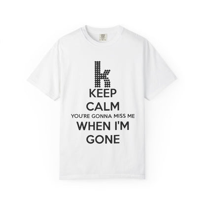 Dreamscape Road Unisex Garment-Dyed T-shirt - snazzymerch