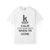 Dreamscape Road Unisex Garment-Dyed T-shirt - snazzymerch