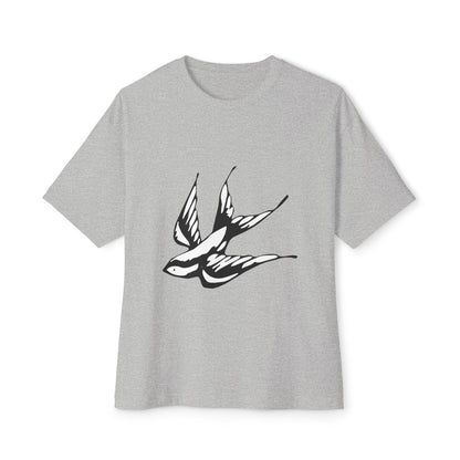 Flight Marked Unisex Oversized Boxy Tee Printify