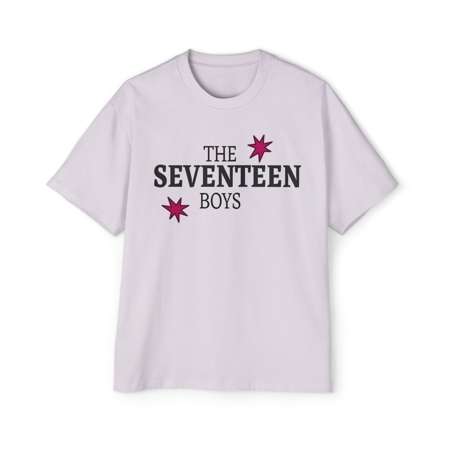 Starburst Seventeen Men's Heavy Oversized Tee - snazzymerch