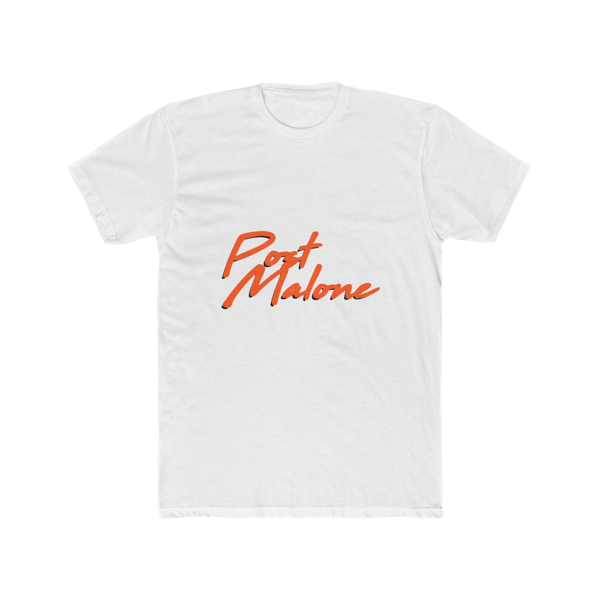 Unisex Cotton Tee – Post Malone Name Design Printify
