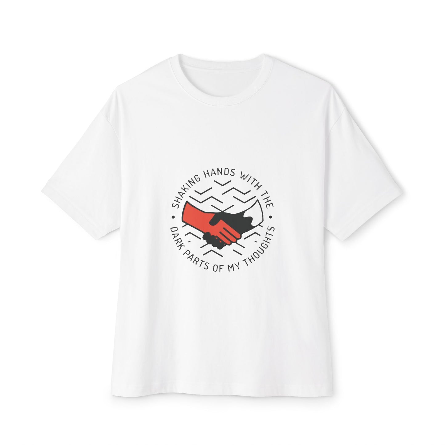 Dark Grip Unisex Oversized Boxy Tee - snazzymerch