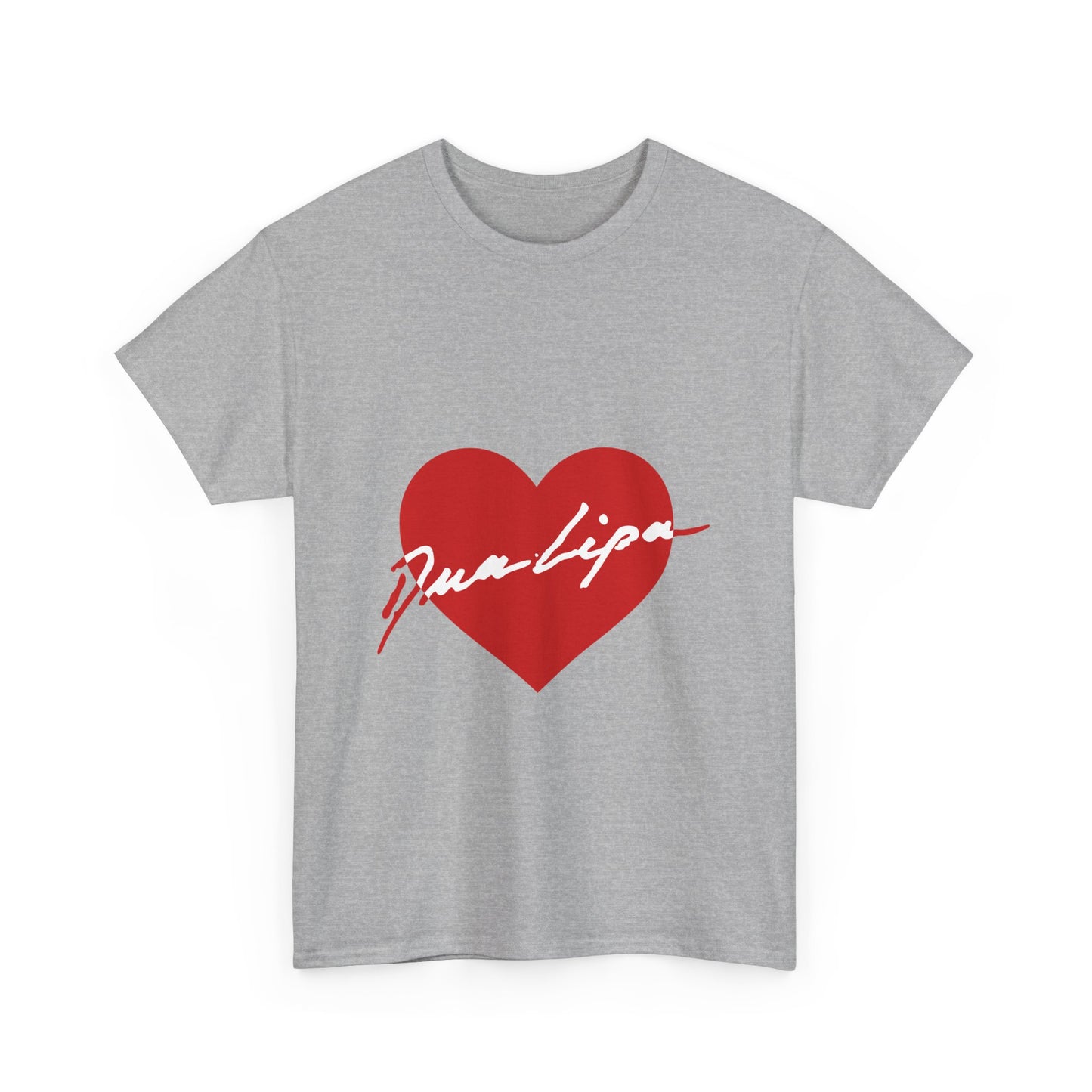 Heartbeat Love Unisex Heavy Cotton Tee - snazzymerch