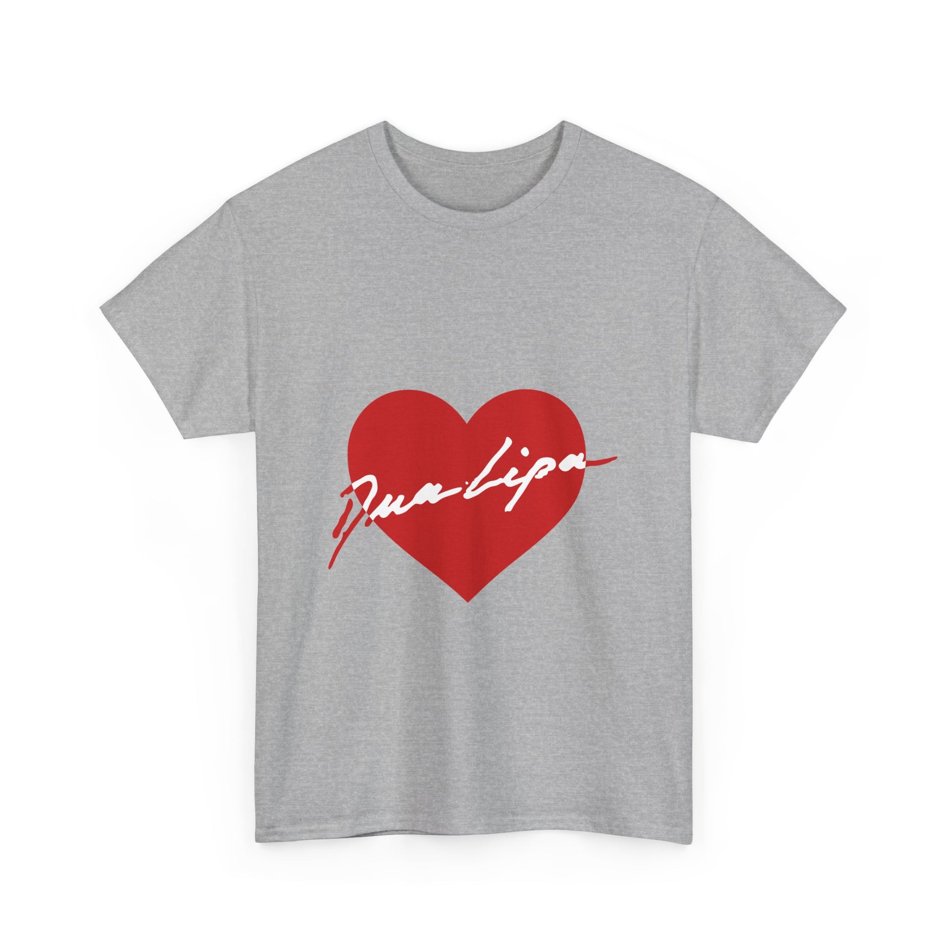 Heartbeat Love Unisex Heavy Cotton Tee - snazzymerch