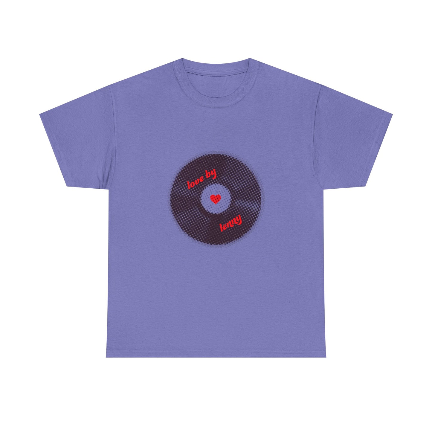 Vinyl Love Spin Unisex Heavy cotton tee Printify
