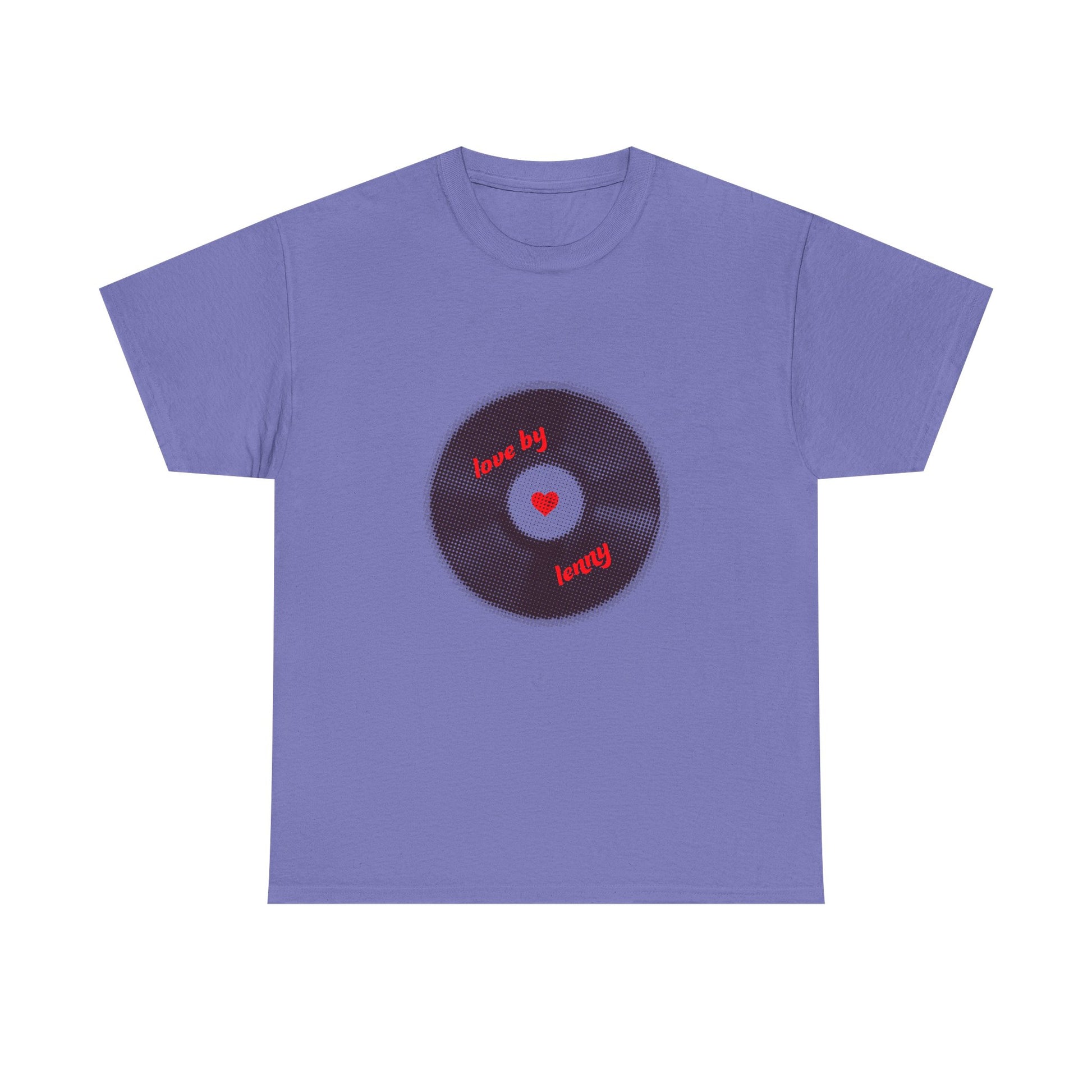 Vinyl Love Spin Unisex Heavy cotton tee Printify