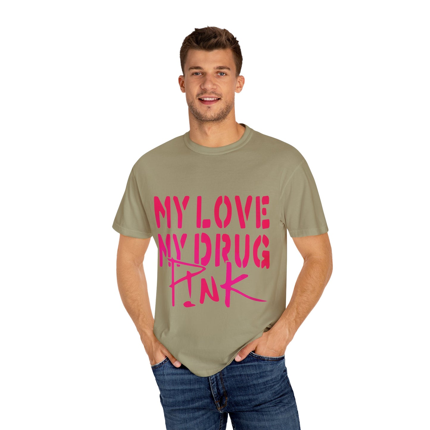 Love & Energy Unisex Garment-Dyed T-shirt - snazzymerch