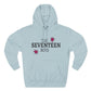 Starburst Seventeen Three-Panel Fleece Hoodie - snazzymerch