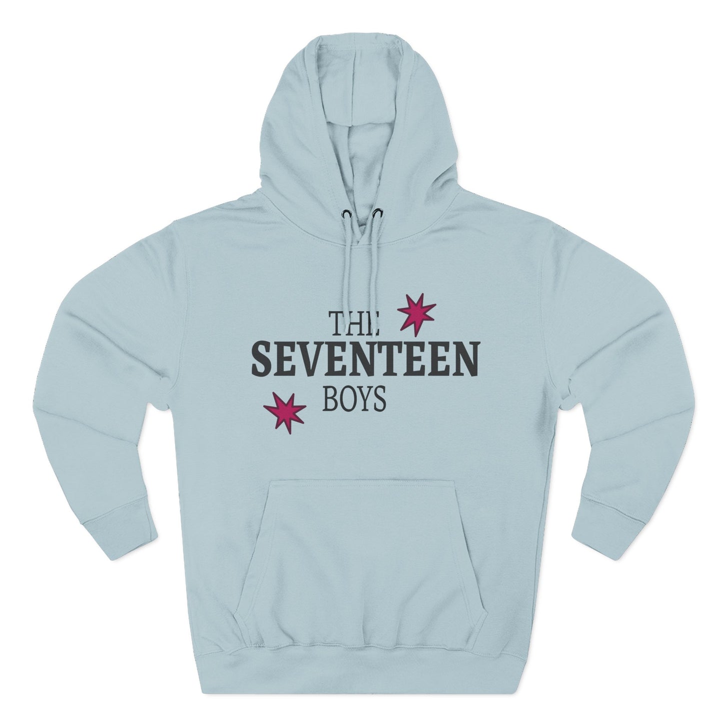 Starburst Seventeen Three-Panel Fleece Hoodie - snazzymerch