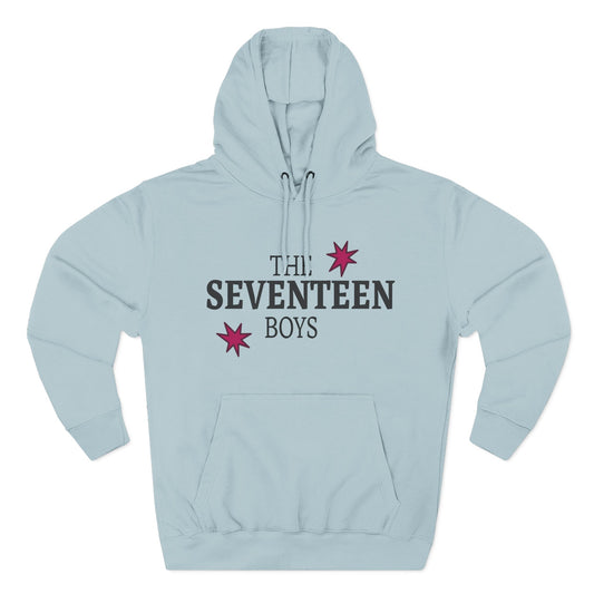 Starburst Seventeen Three-Panel Fleece Hoodie - snazzymerch