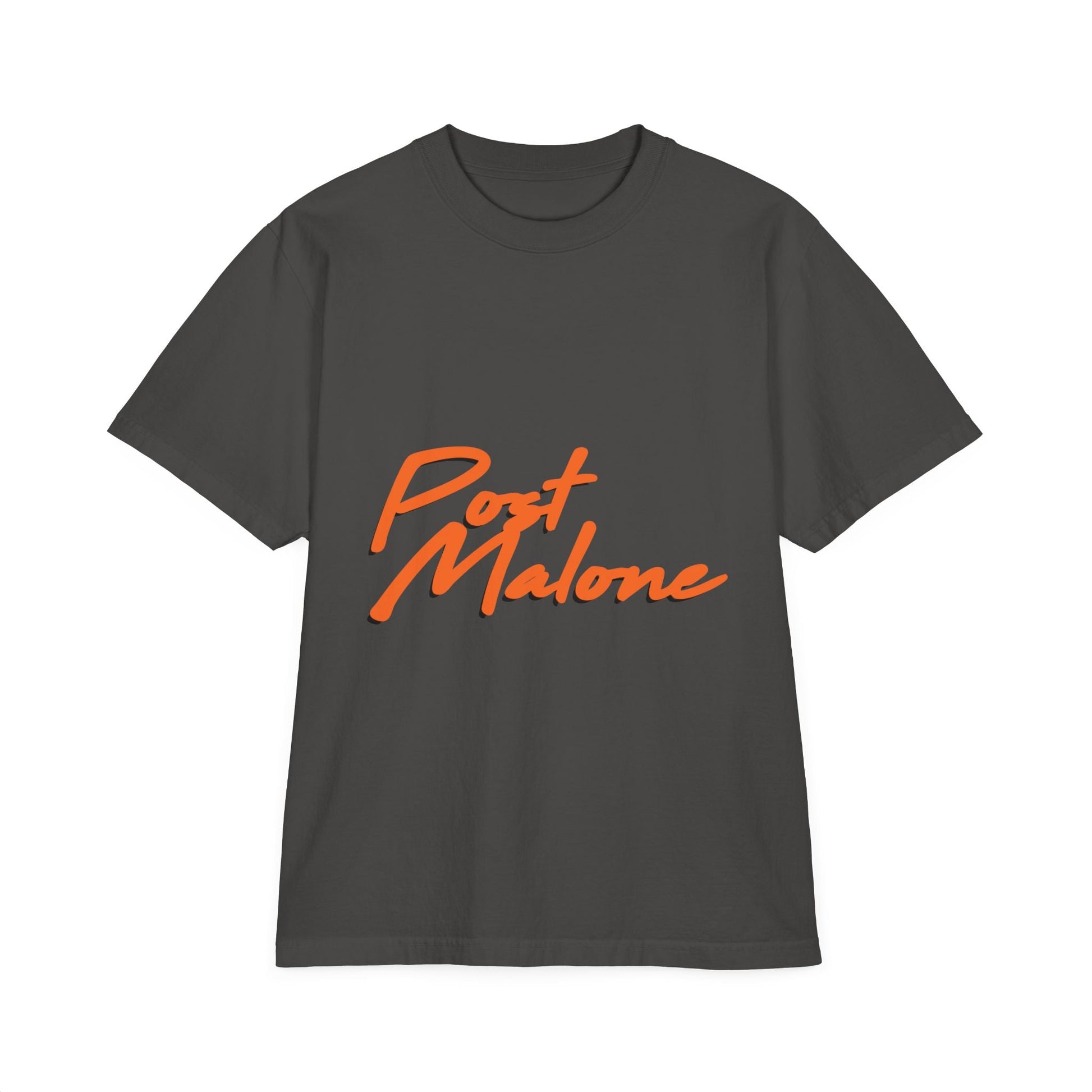 Unisex Garment-Dyed Drop-Shoulder T-Shirt – Post Malone Name Design Printify