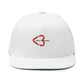Minimal Heart Icon Fill Bill cap - snazzymerch