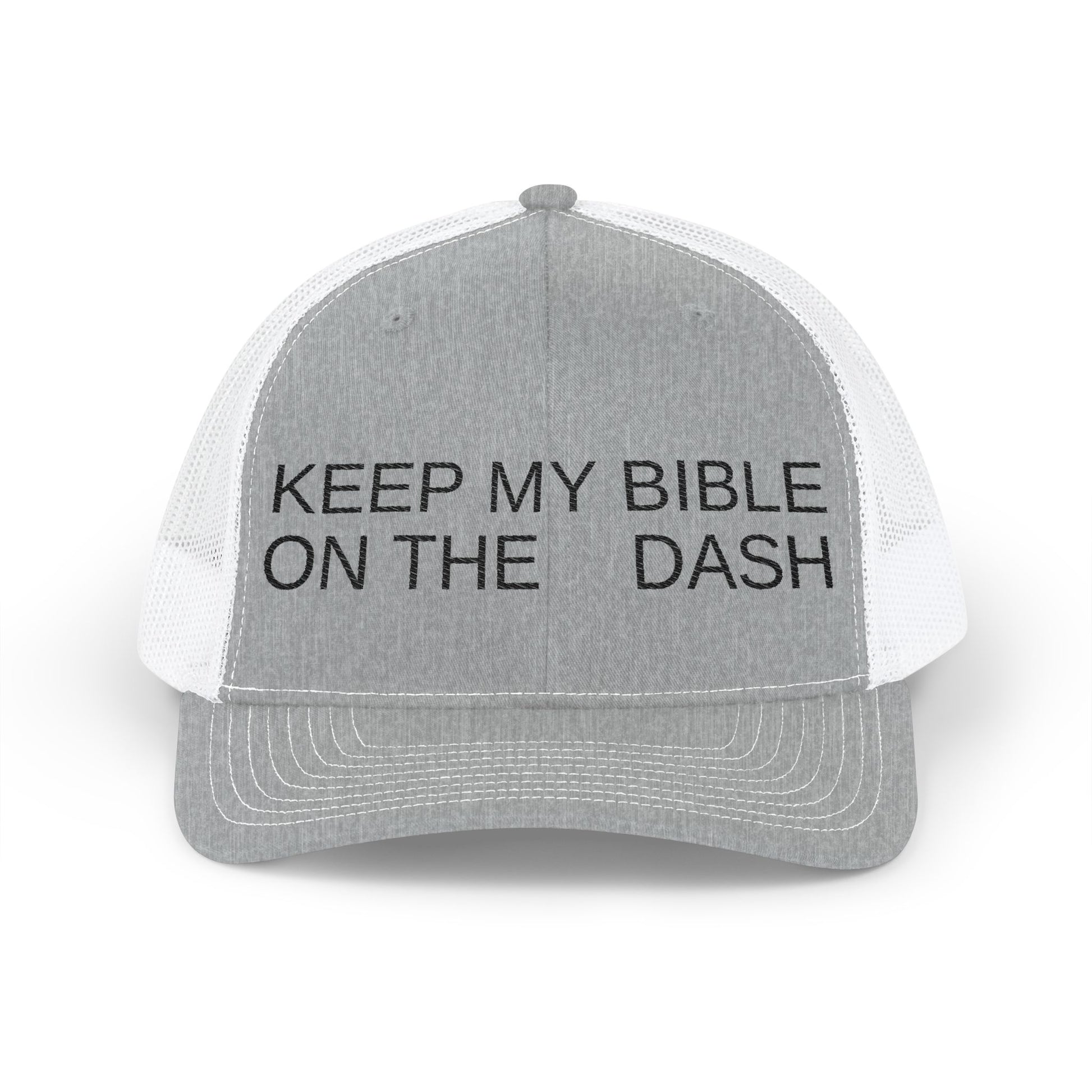 Faith-Inspired Country Snapback Trucker Cap (Embroidery) - snazzymerch