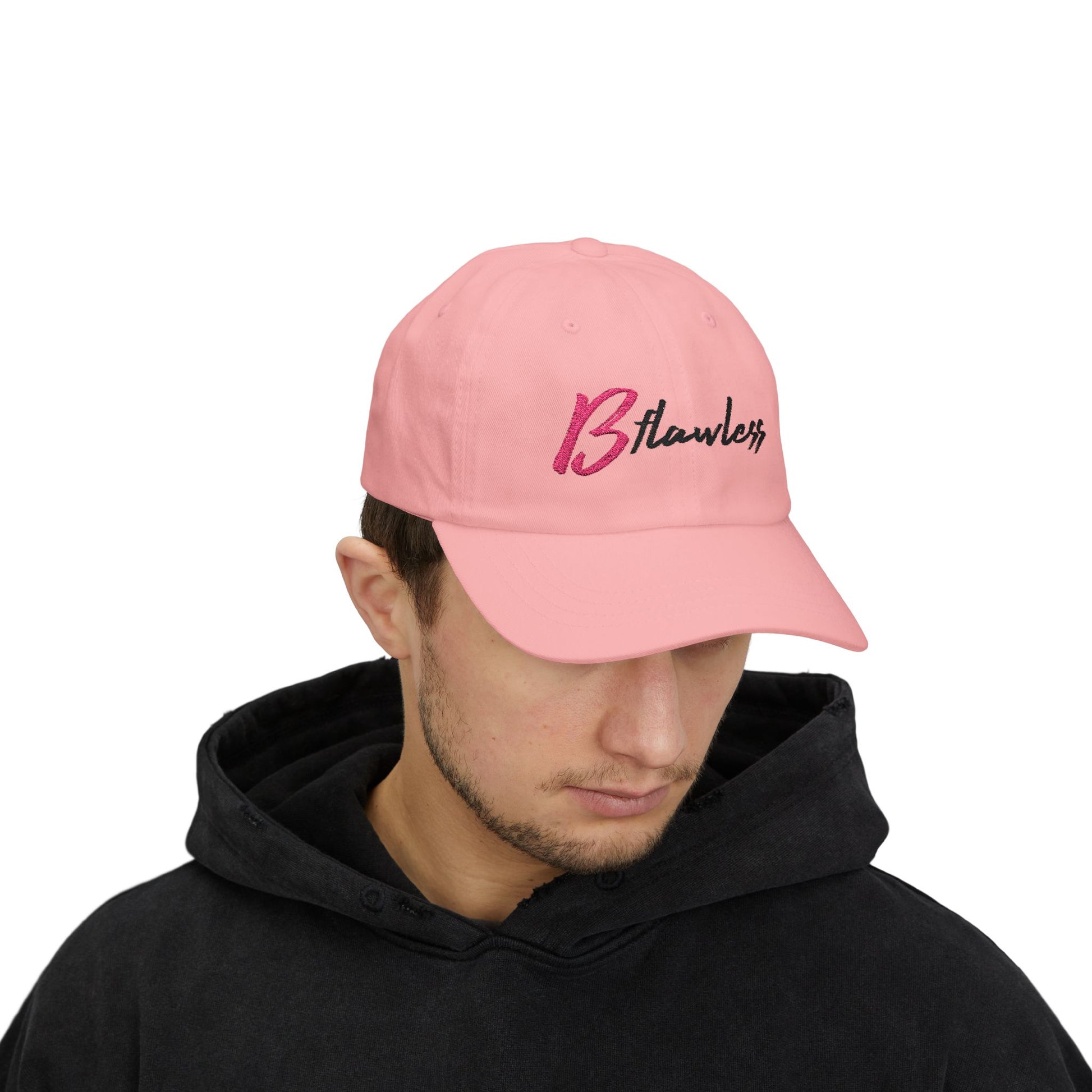 Bold Script “Be Flawless” Classic Dad Cap - snazzymerch