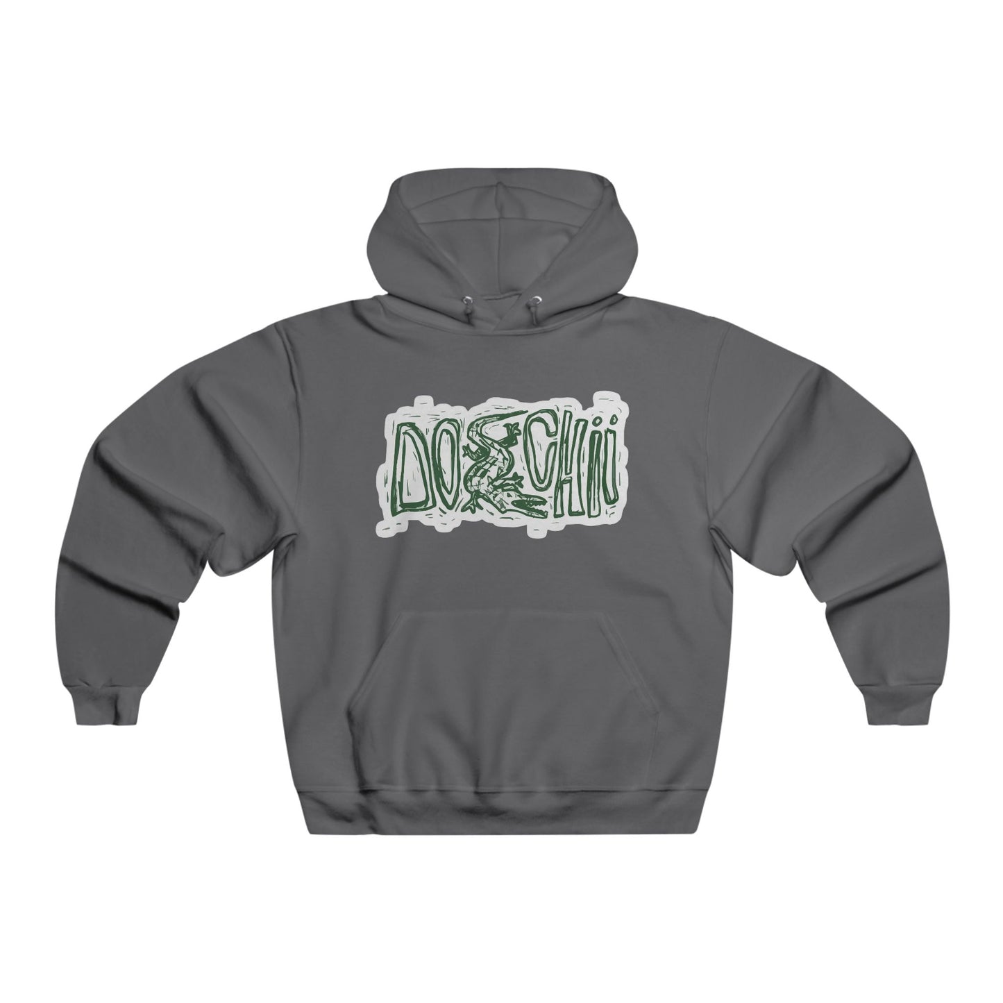 Lizard Lettering Men's NUBLEND® Hooded Sweatshirt - snazzymerch