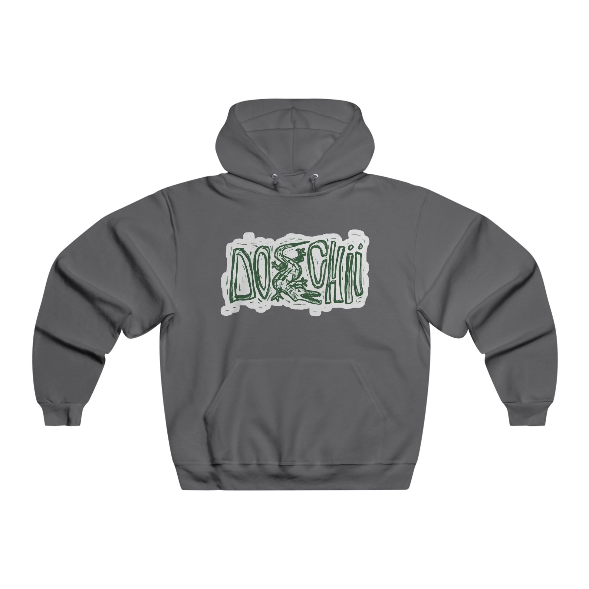 Lizard Lettering Men's NUBLEND® Hooded Sweatshirt - snazzymerch