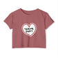 Heartbeats & Midnights Women's Festival Crop Top - snazzymerch